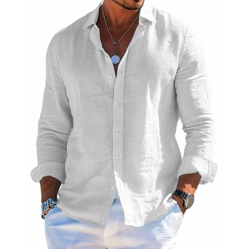 Maison Leclair | Men's Linen Shirt