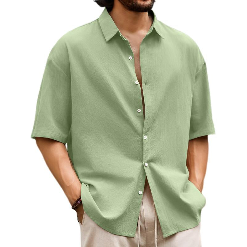 Maison Leclair | Men's Casual Short Sleeve Shirt