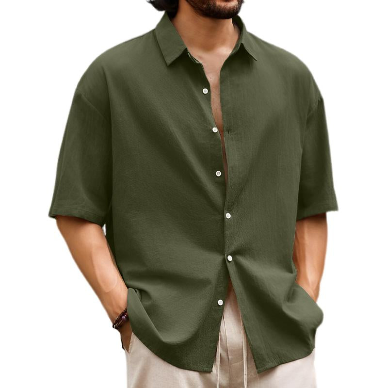 Maison Leclair | Men's Casual Short Sleeve Shirt