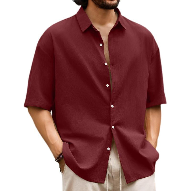Maison Leclair | Men's Casual Short Sleeve Shirt