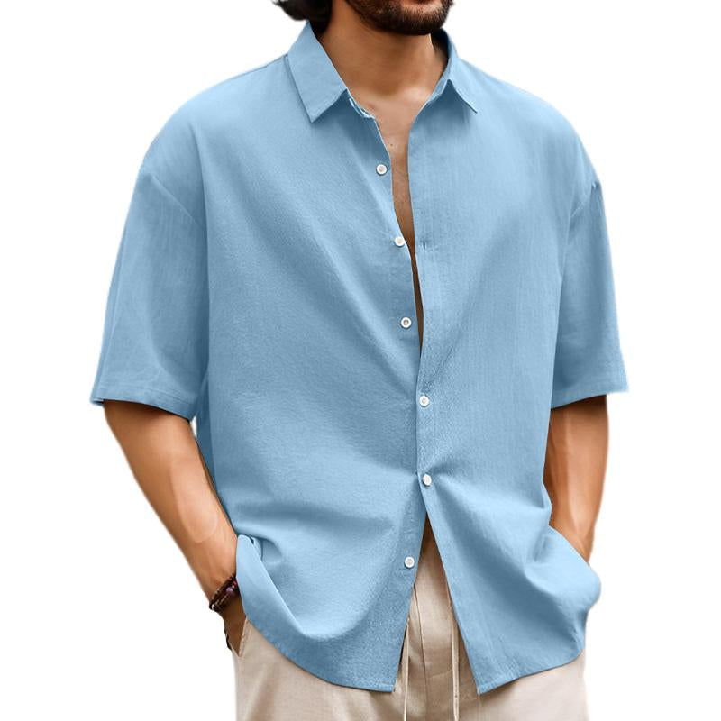 Maison Leclair | Men's Casual Short Sleeve Shirt