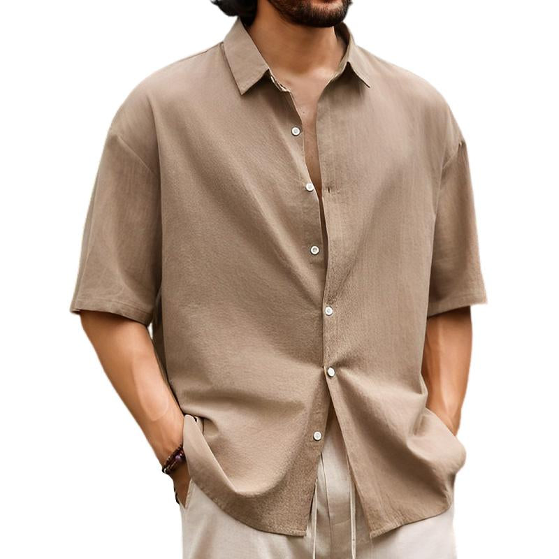 Maison Leclair | Men's Casual Short Sleeve Shirt