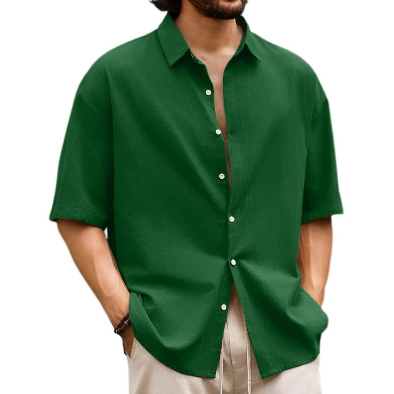 Maison Leclair | Men's Casual Short Sleeve Shirt